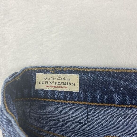 Levis Ribcage Straight Ankle Jeans Womens Size 20W Blue Pockets Denim Pants - Picture 12 of 15